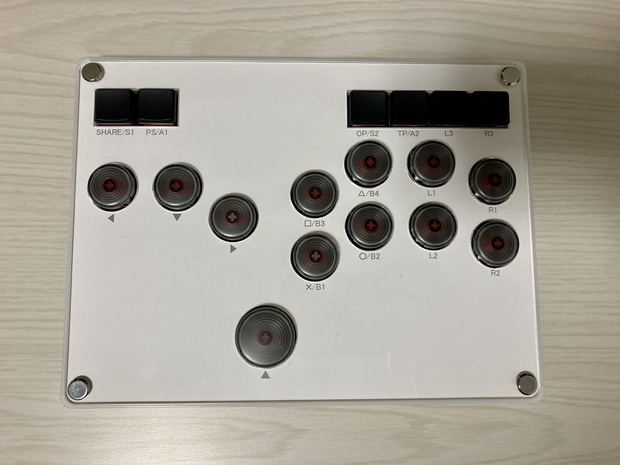 【A5サイズ】薄型レバーレスコントローラー(GP2040-CE)