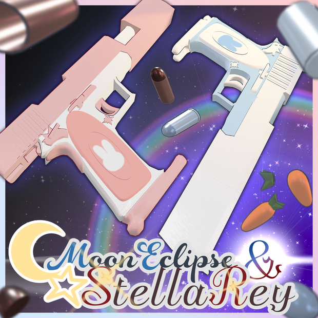 【MA対応】MoonEclipse & StellaRey「オリジナル3Dモデル」