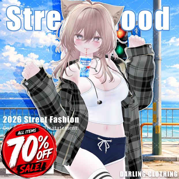 🚨 【 70% SALE 】🚨🌸【Street Mood】🌸 [24Avatars] 