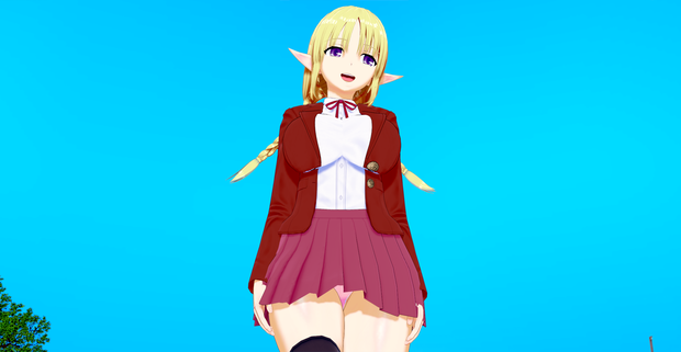Elena (Koakuma Kanojo) - Koikatsu card