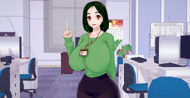 Secretary (Chinushiroya) - Koikatsu card 