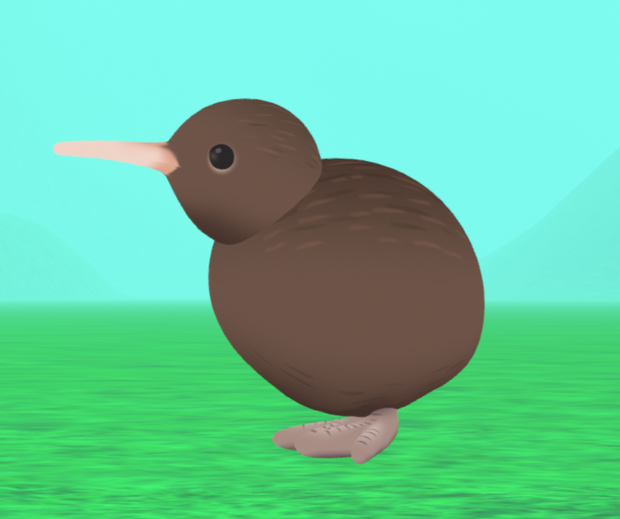 【Cluster向け 無料アバター】ミニキウイ・miniKiwi