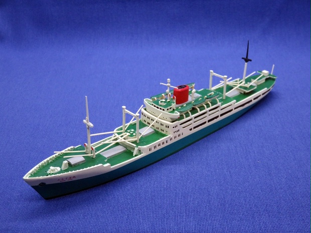 南米移民船「ぶらじる丸（二代目）」1/700《商船/客船 31