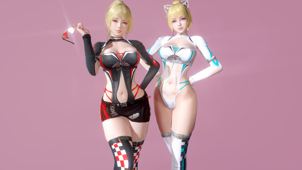 Yukino/ゆきの + Slipstream outfit (DOAXVV)