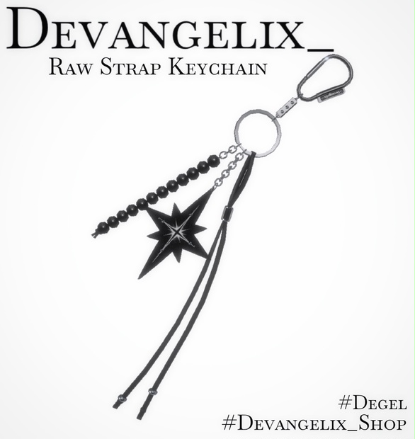 [VRChat] Raw Strap Keychain