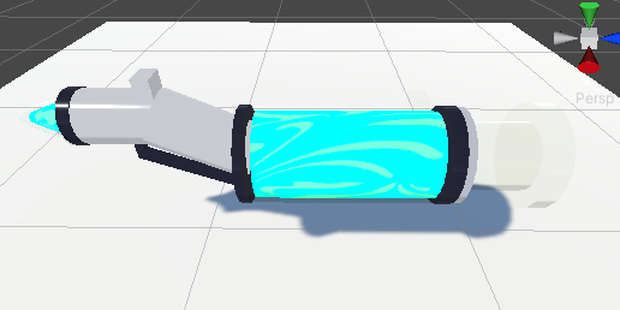 Syringe Charger (Splatoon Fan Weapon) / 注射器チャージャー (『スプラトゥーン』ファンメイド武器) (Unity / VRChat Assumption)