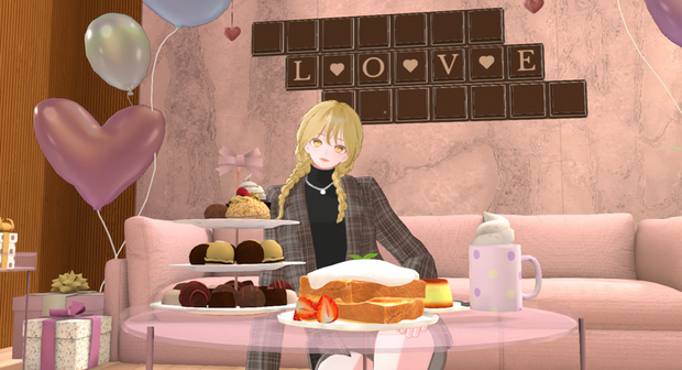 [WarudoPRO x Nilotoon] Cozy Valentine Living Room
