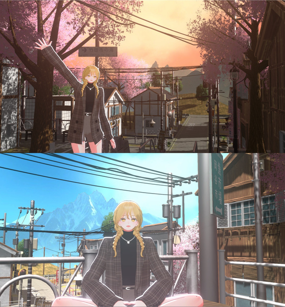 [Warudo BiRP/Nilo] Japan Countryside (3 Skyboxes) /Environment