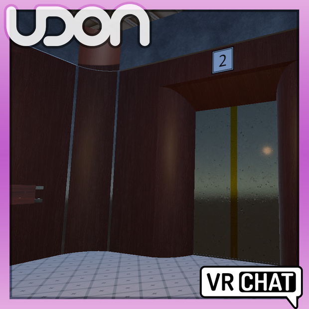 [Vrchat] Elevator Gimmick for Vrchat World [UDON]