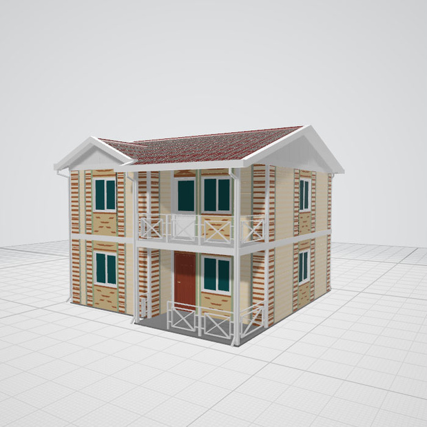 3dmodel　家　外観