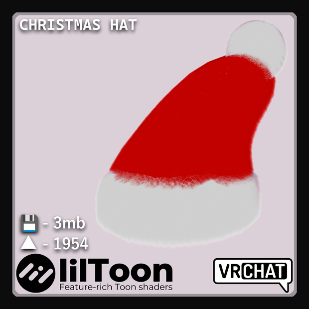 暖かいクリスマスの帽子 | Cozy Christmas hat