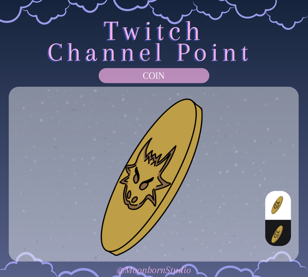 Twitch Channel Point & Emote | Dragon Guild Coin