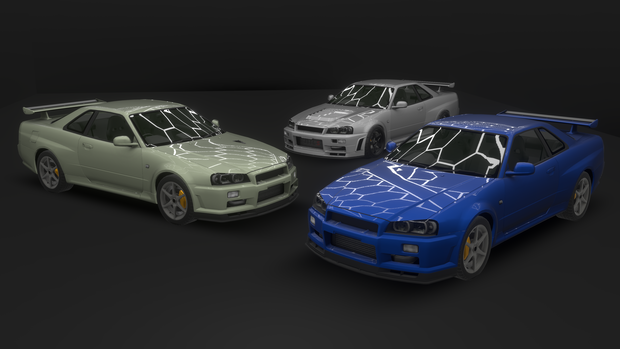 GtTR34用ボディキット 『TypeBR34』