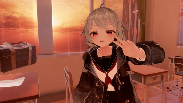 セーラー服とアウター