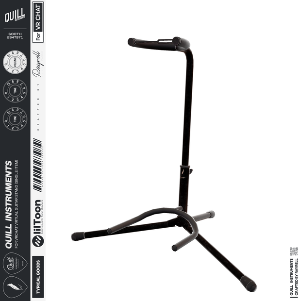 【単体販売版】TYPICAL GUITAR STAND- VRChat想定 ギタースタンド 