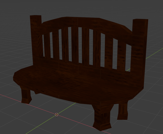 Wooden Bench