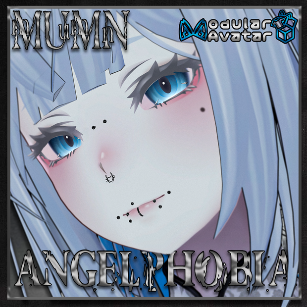 【21アバター対応】 Angelphobia Piercing ⟢ 【21 Avatars】