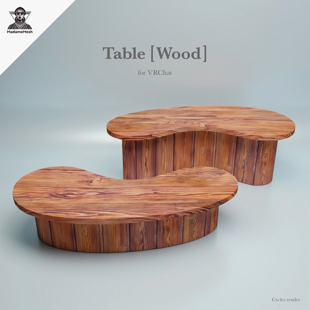 テーブル(ウッド)_Table[Wood]