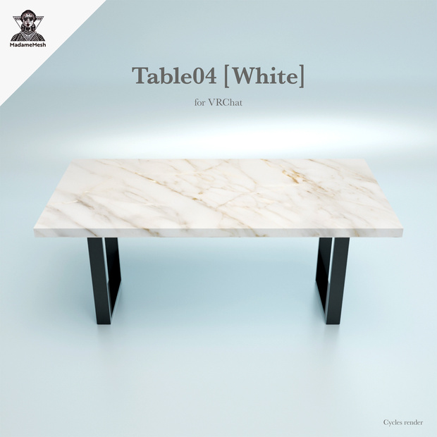 Table 04 [White]