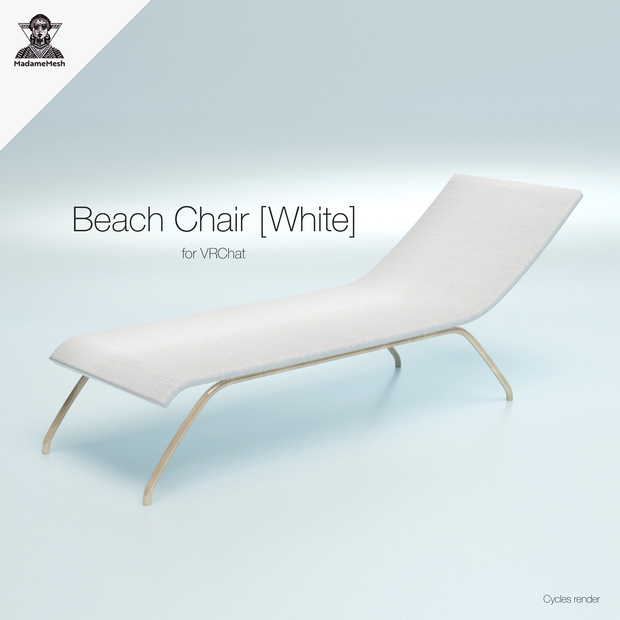 ビーチチェア(ホワイト)_BeachChair[White]
