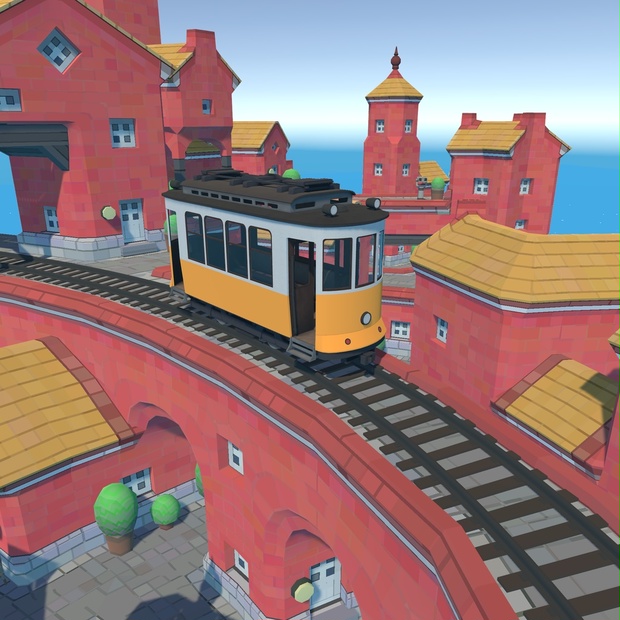 [VRChatワールドギミック]SimpleUdonTrain - nyakomake - BOOTH