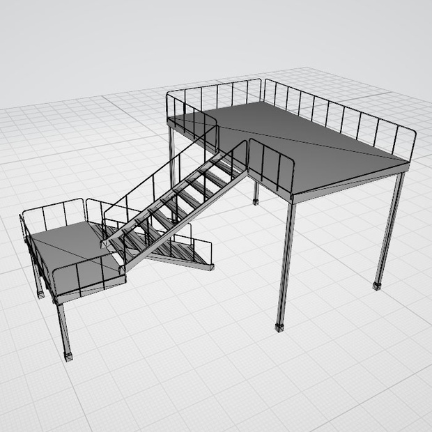 3d 階段