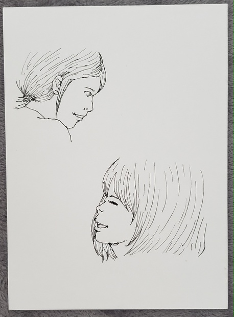 母親と娘の横顔 Studiosisikaba Booth