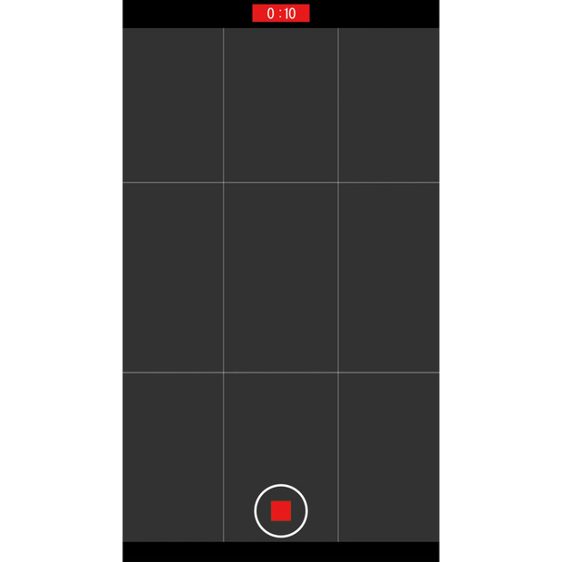 【無料動画素材】フリー素材 「iPhone ビデオ撮影画面 風」