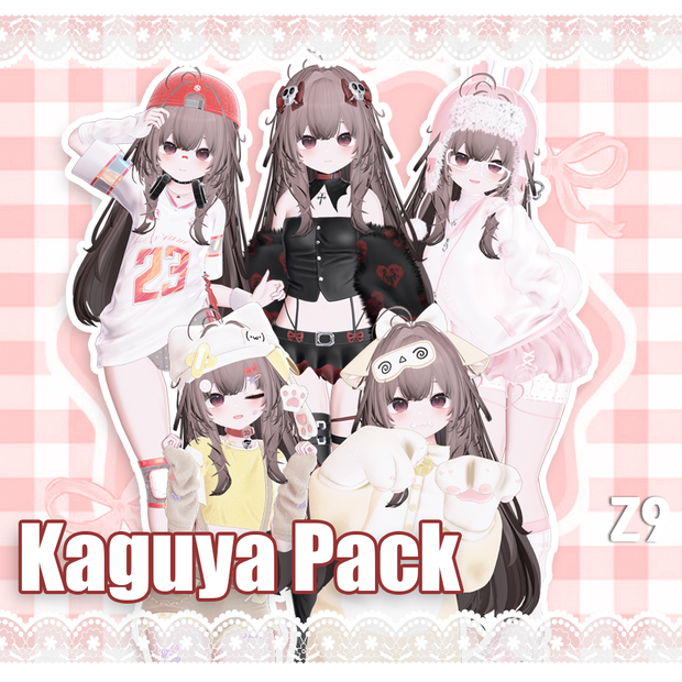 [VRC] 限定販売 ෆ Kaguya+Rurune Pack