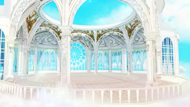 広場【3DCG・MMD】