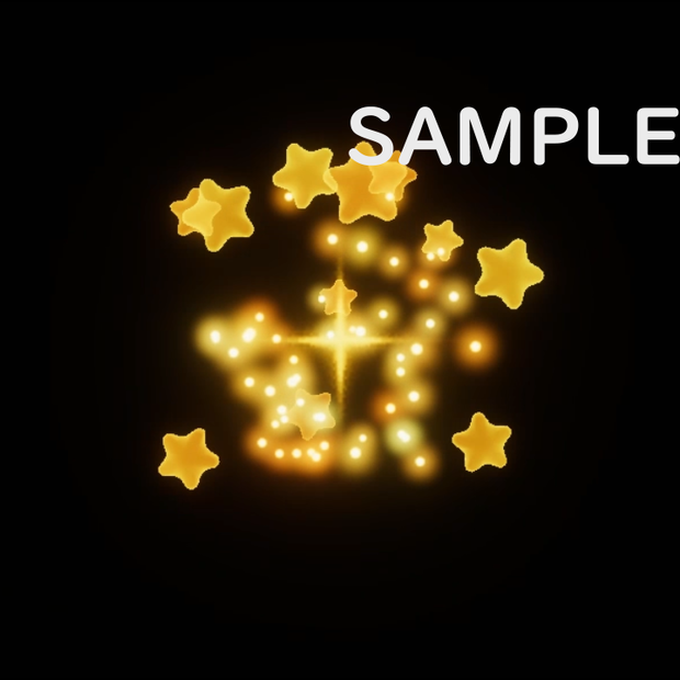 【UnityEffcts】ヒットエフェクト「星」 URP HitEffects Star 01