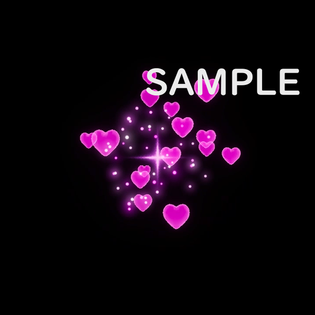 【UnityEffcts】ヒットエフェクト「ハート」 URP HitEffects Heart