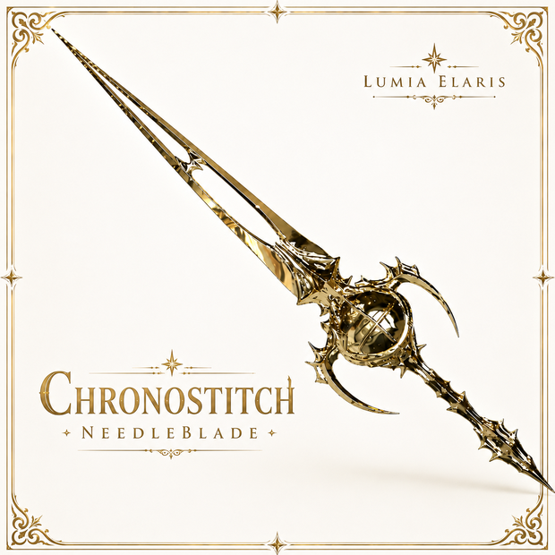 🗡️ Chronostitch Needleblade / 時を縫う針剣 / 시간을 꿰매는 바늘검 【🎨2 Colors Collection】