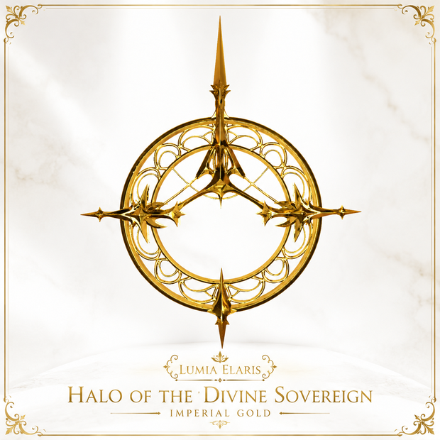 💫 Halo of the Divine Sovereign / 神聖なる至高の君主の光輪 / 신성한 절대 군주의 광륜 【🎨4 Colors Collection】