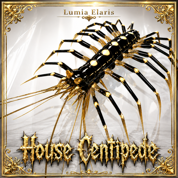 🕷️ House Centipede / ゲジ / 그리마