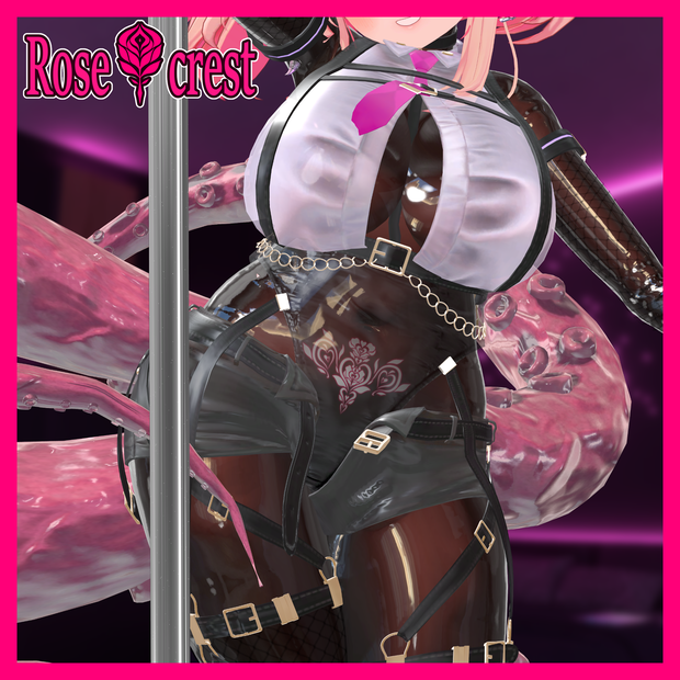 『VRC用/薔薇の紋章』 Rose crest 無料あり