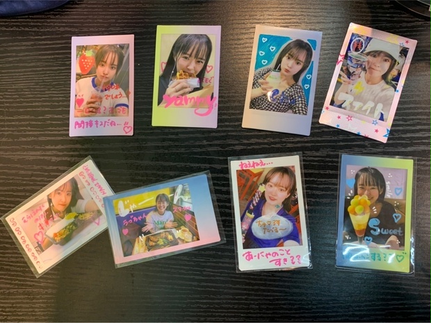 忽那 KING ランダムチェキ 9種セット 配信者