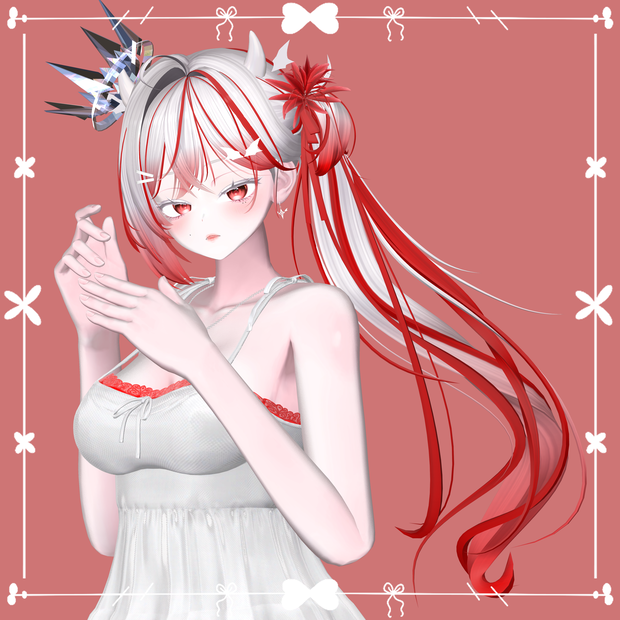 【Li-ne_Shop 小悪魔サイドテール】 - Highlights Color Texture