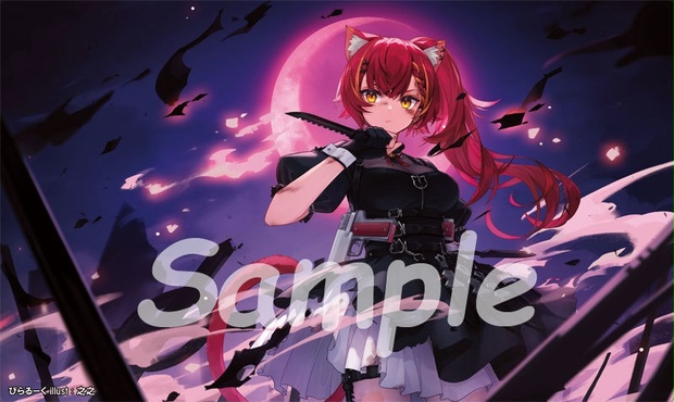 C104 戦闘メイドつなプレイマット - ぴらるーく - BOOTH
