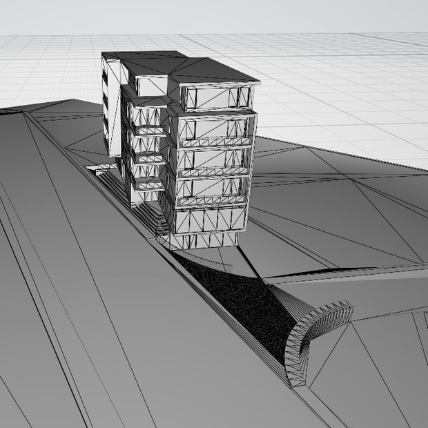 3d マンション　アパート