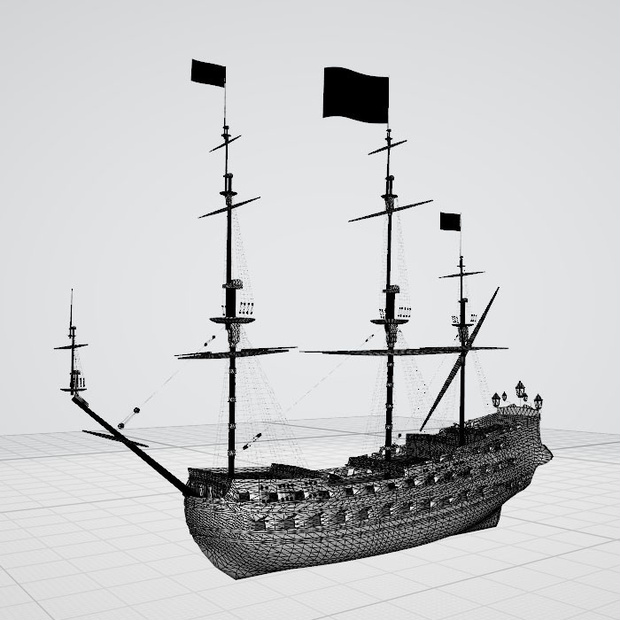 3d  船