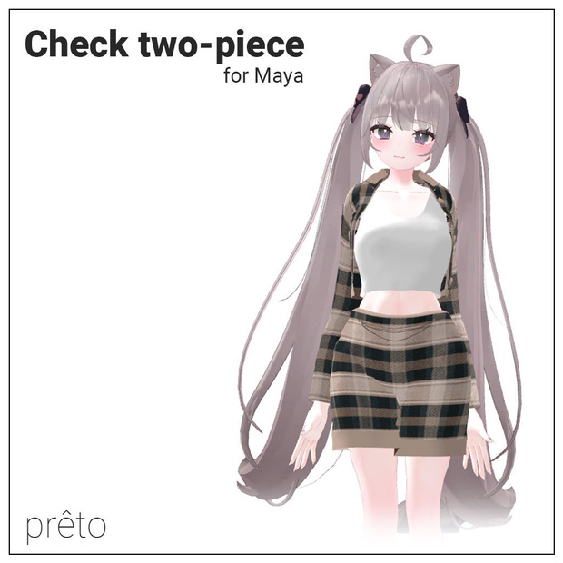 Check two-piece for Maya
