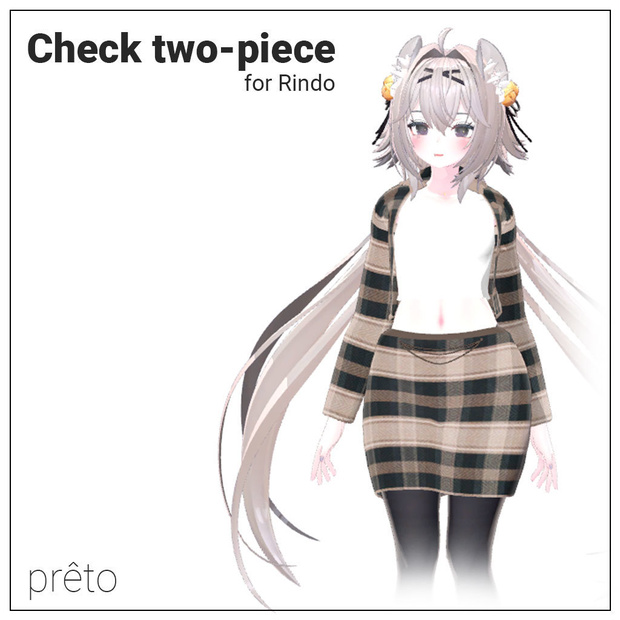 Check two-piece for Rindo