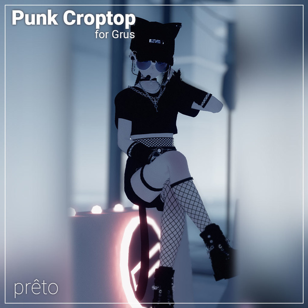 Punk Croptop For Grus