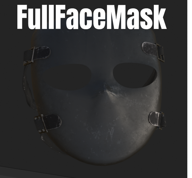 Full face mask(フルフェイスマスク) vrchat想定