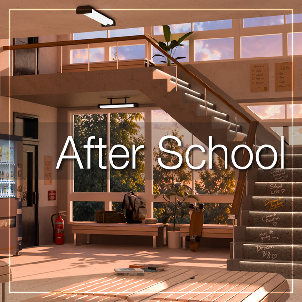 After School [VRChat] [Unity] [VRChat向けワールド]