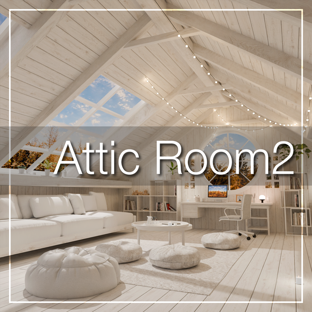 Attic Room 2 [VRChat] [Unity] [VRChat向けワールド]