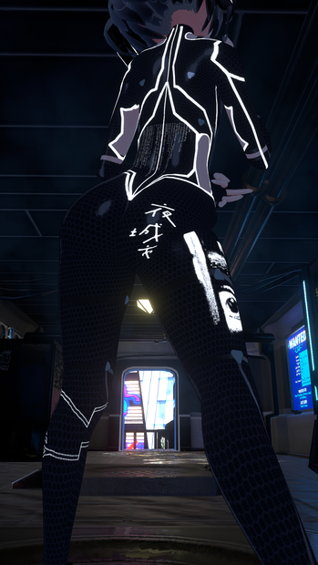Flank Nio body suit texture hex