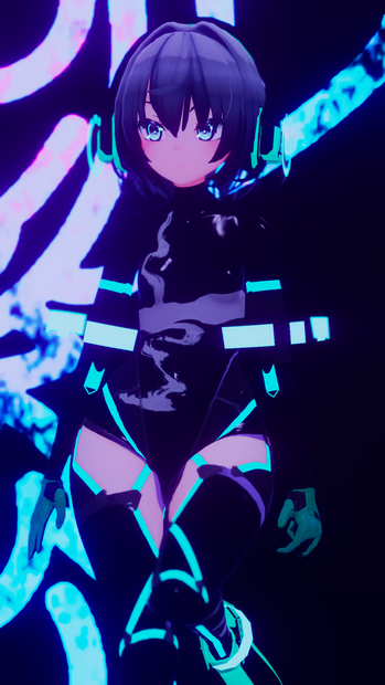 Nio Flank Model Bodysuit TEXTURE: Brush