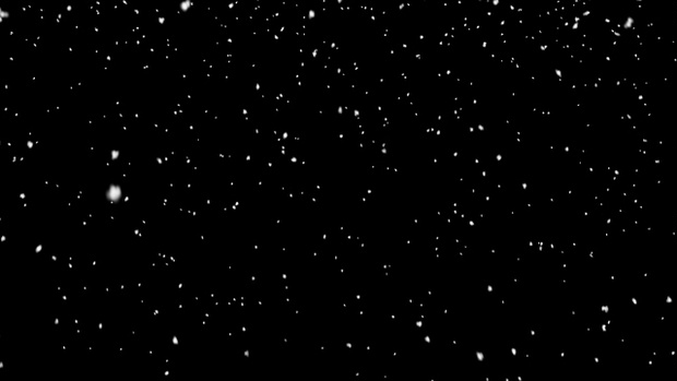 【動画素材】リアルな雪が穏やかに降るオーバーレイ素材【黒背景＆ループ】[Stock Video] Realistic Snow Falling Softly on Black Background, Loop